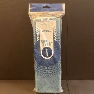 Butterfly Sponge Mop Refill Type l Absorbent Poly‎ Sponge L C Industries New